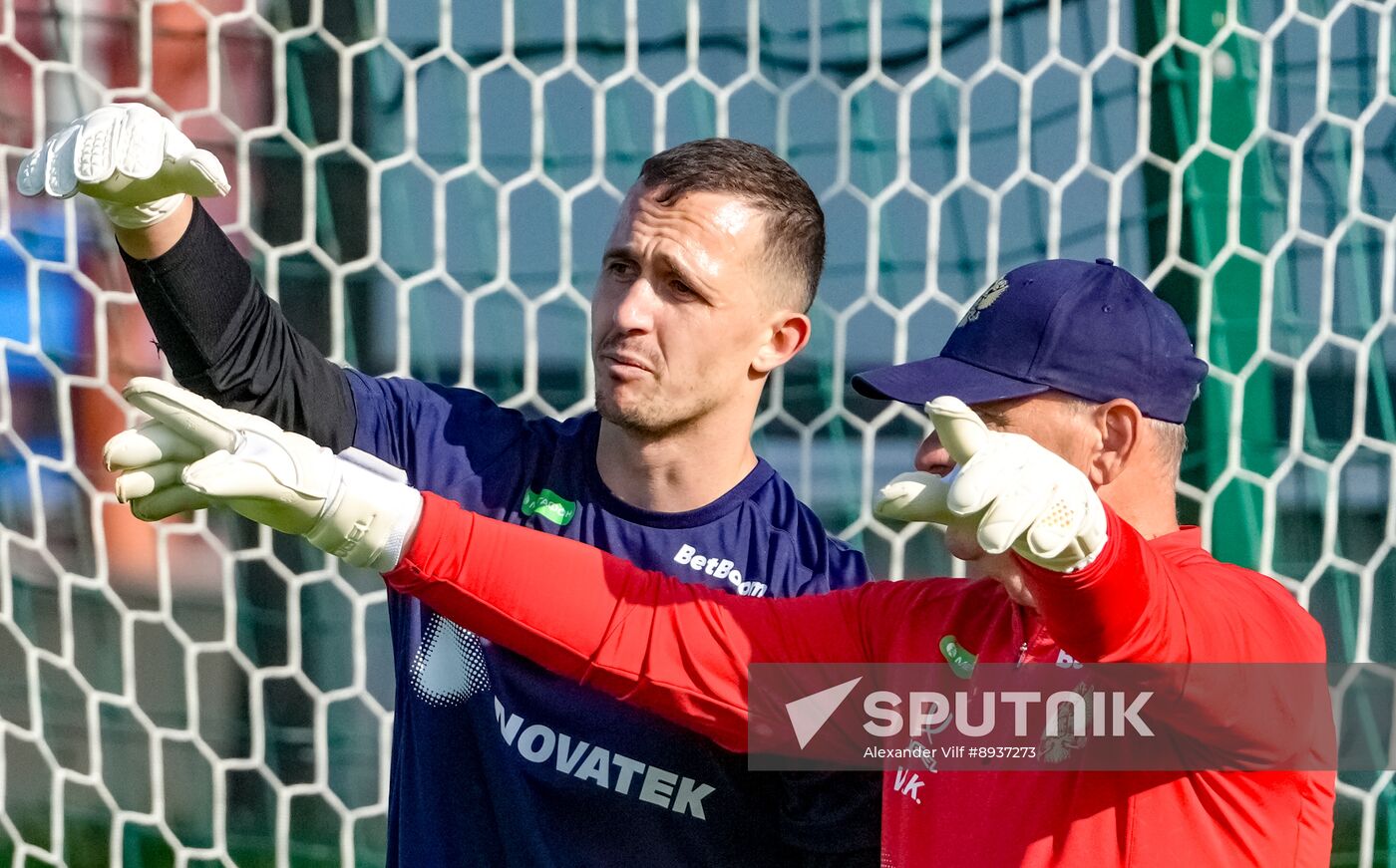 Russia Soccer Friendly Russia Training