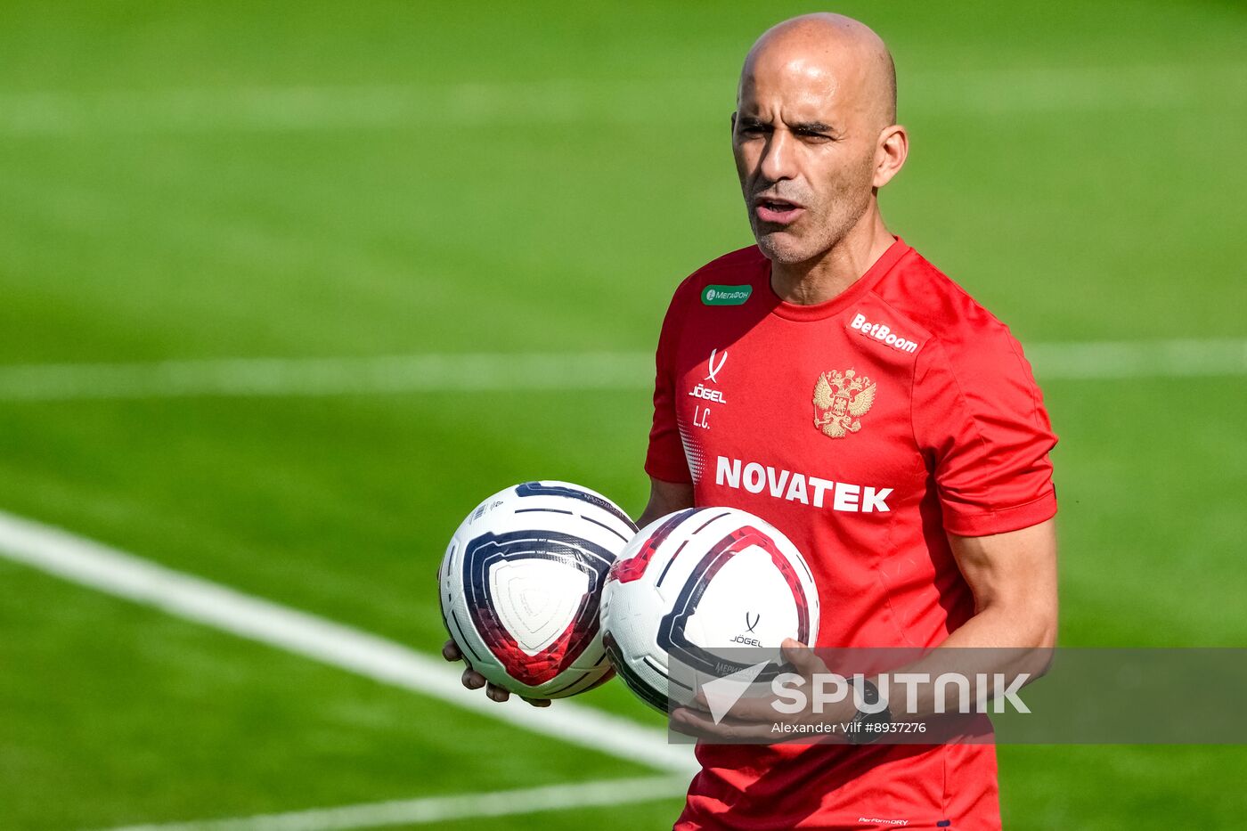 Russia Soccer Friendly Russia Training