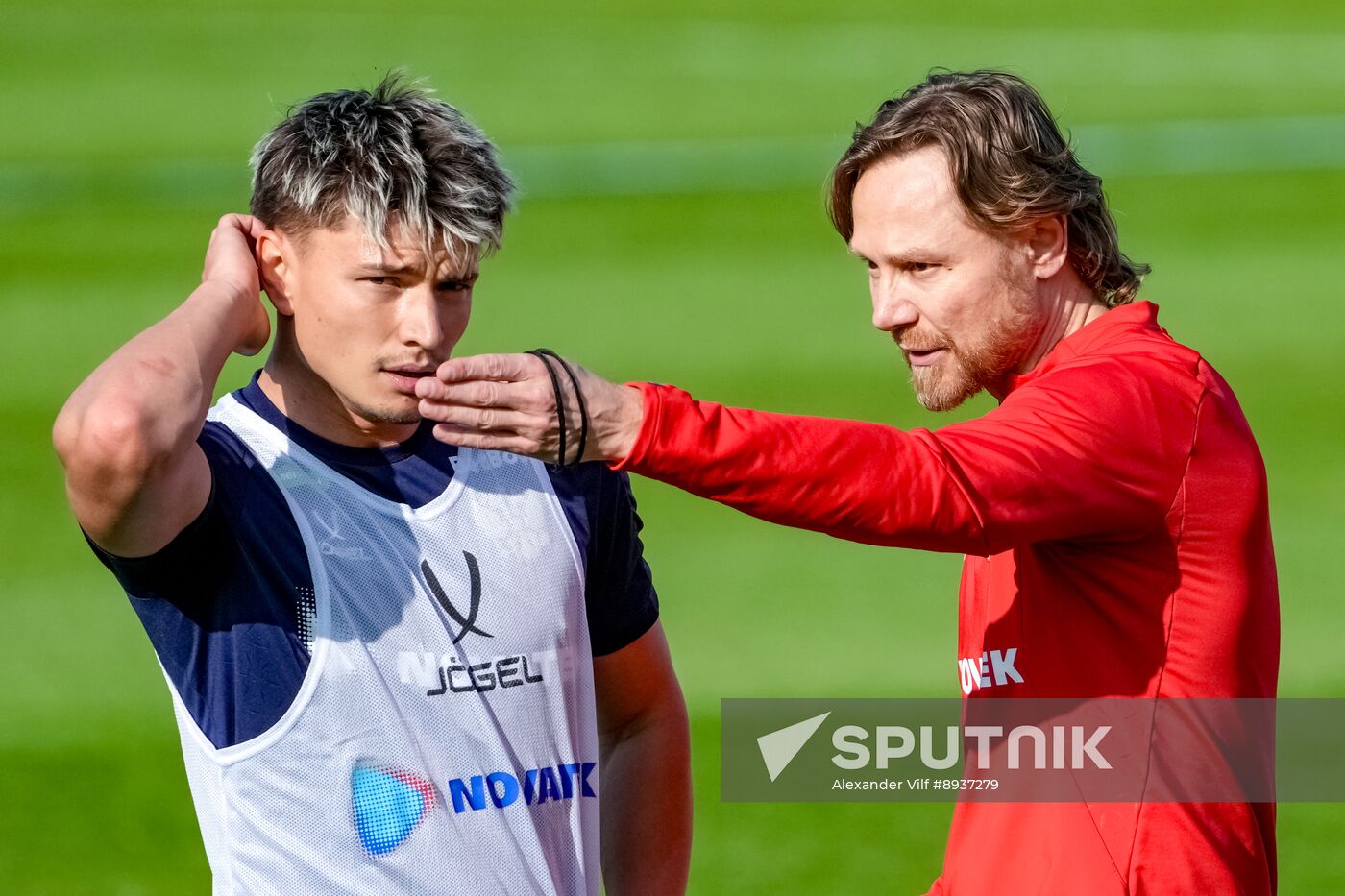 Russia Soccer Friendly Russia Training