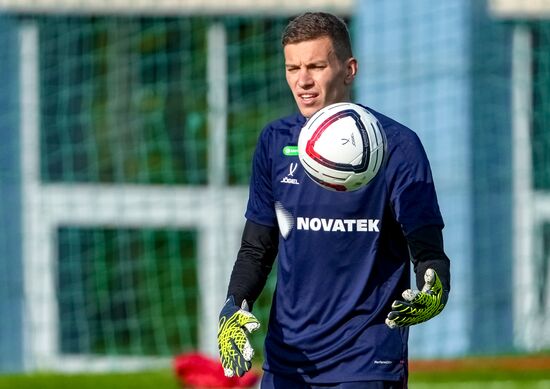 Russia Soccer Friendly Russia Training