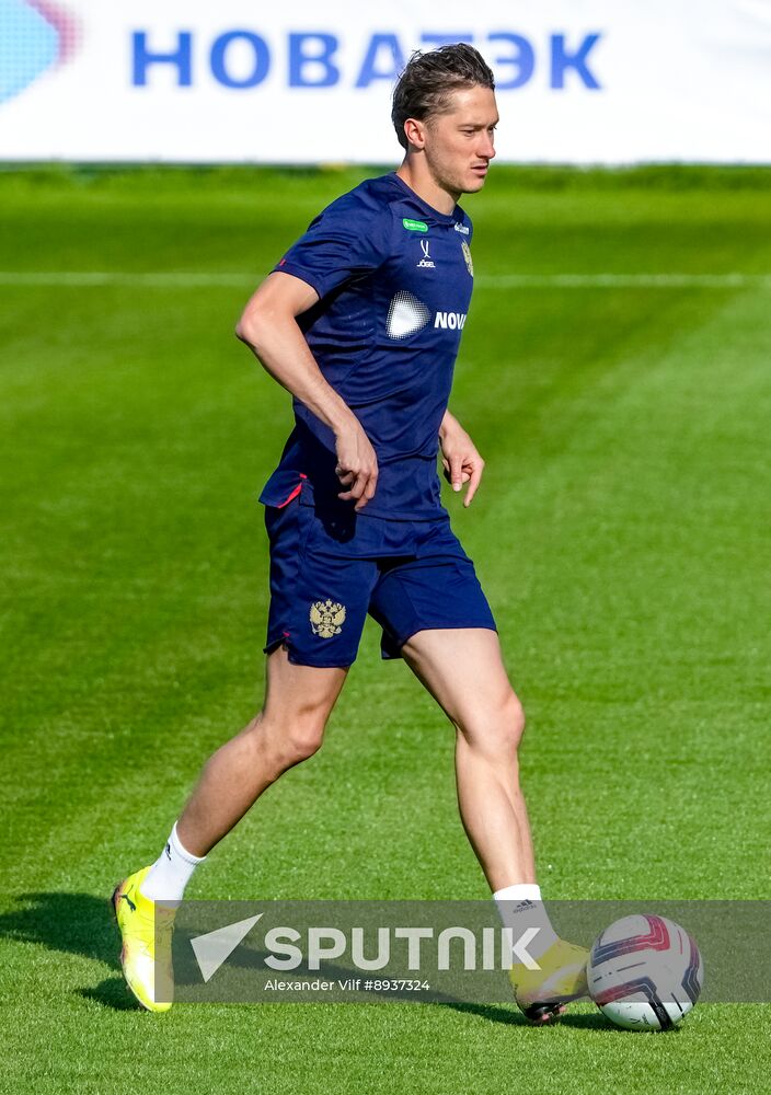 Russia Soccer Friendly Russia Training