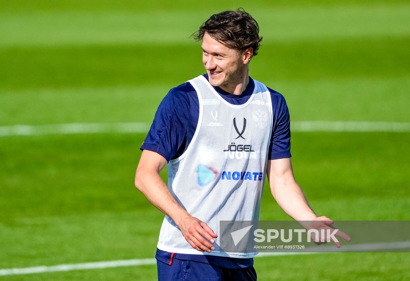 Russia Soccer Friendly Russia Training