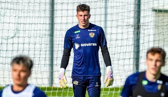 Russia Soccer Friendly Russia Training