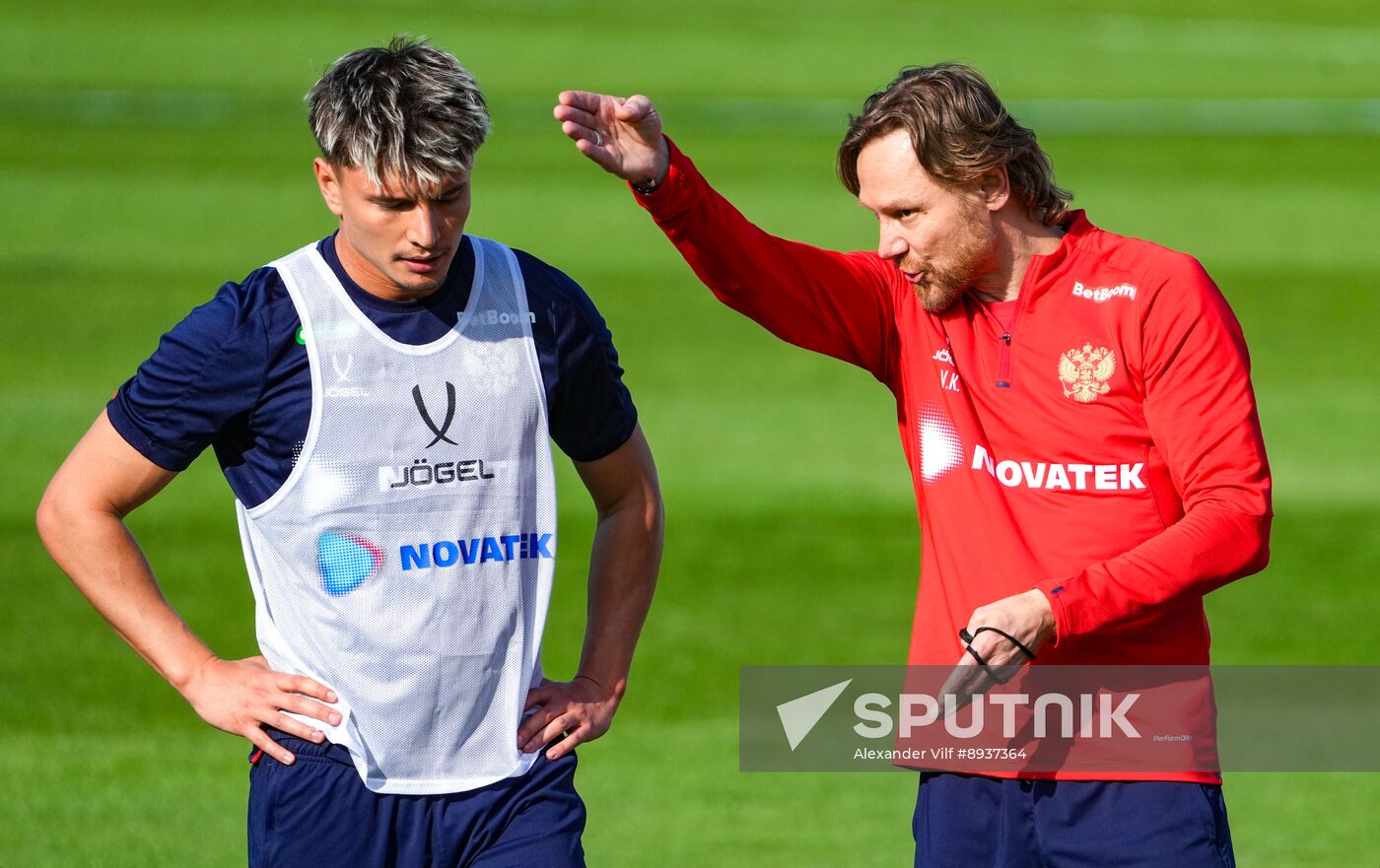 Russia Soccer Friendly Russia Training