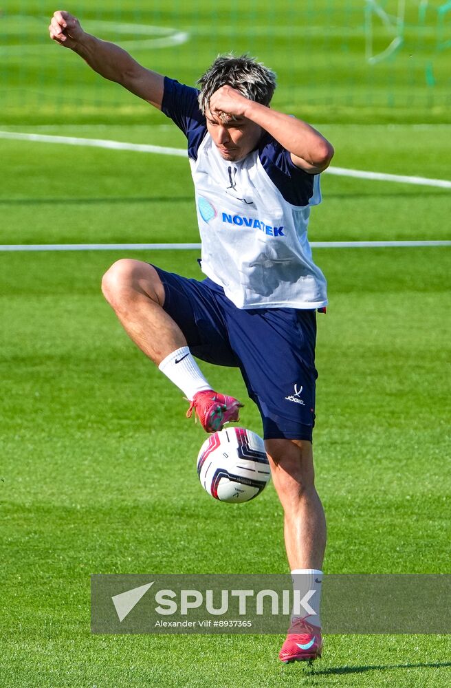 Russia Soccer Friendly Russia Training