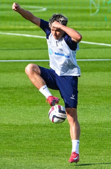 Russia Soccer Friendly Russia Training