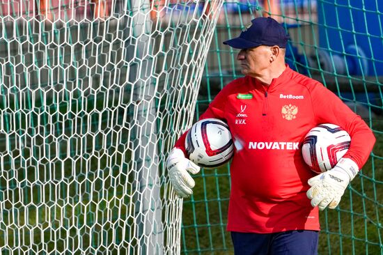 Russia Soccer Friendly Russia Training