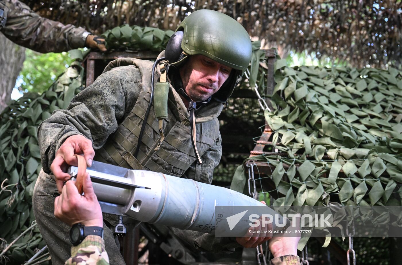 Russia Ukraine Military Operation Tank Unit
