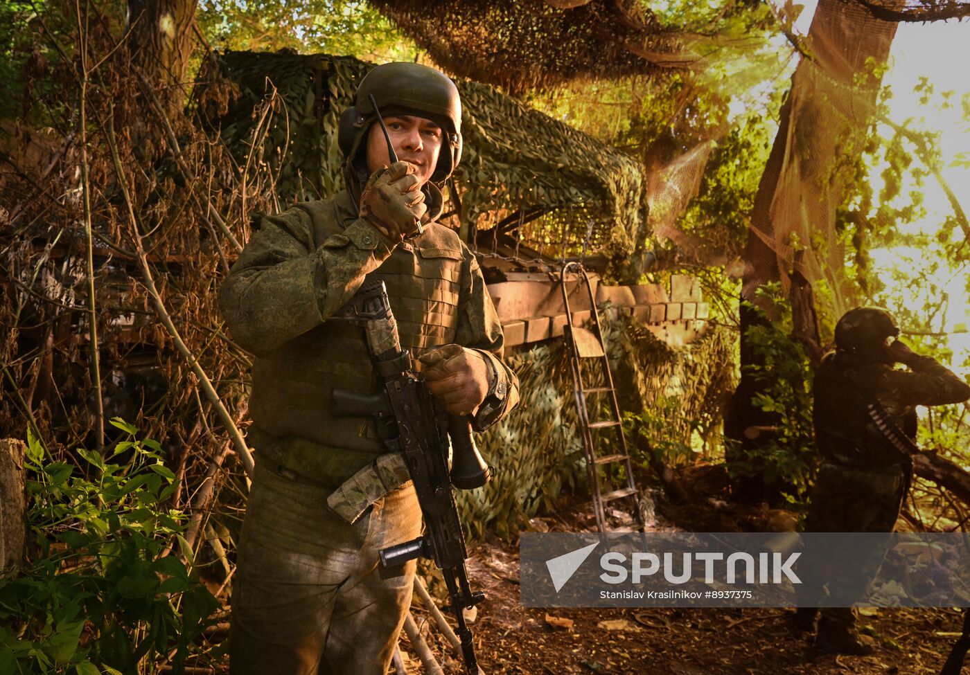 Russia Ukraine Military Operation Tank Unit