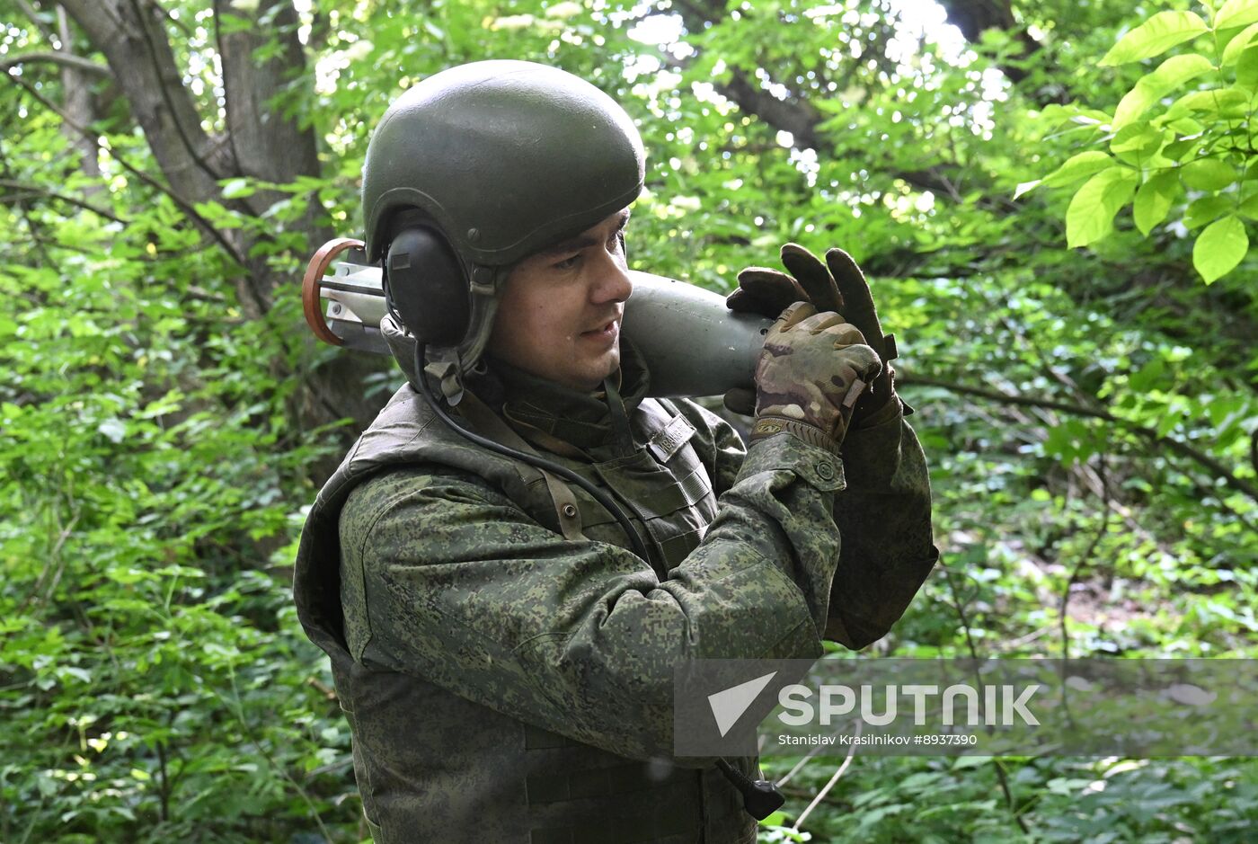 Russia Ukraine Military Operation Tank Unit