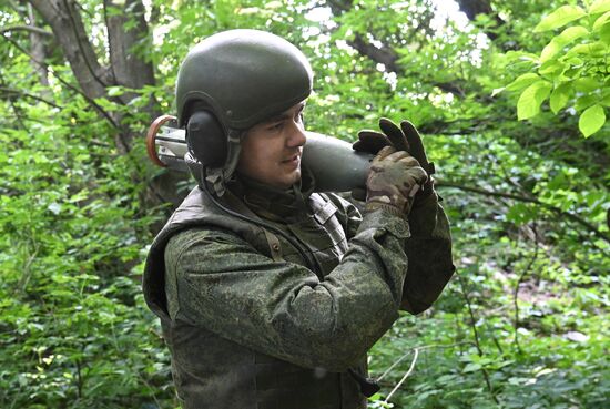 Russia Ukraine Military Operation Tank Unit