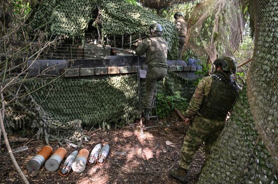 Russia Ukraine Military Operation Tank Unit