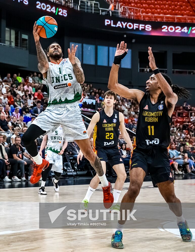 Russia Basketball United League Lokomotiv-Kuban - UNICS