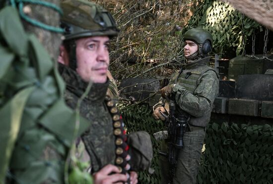 Russia Ukraine Military Operation Tank Unit