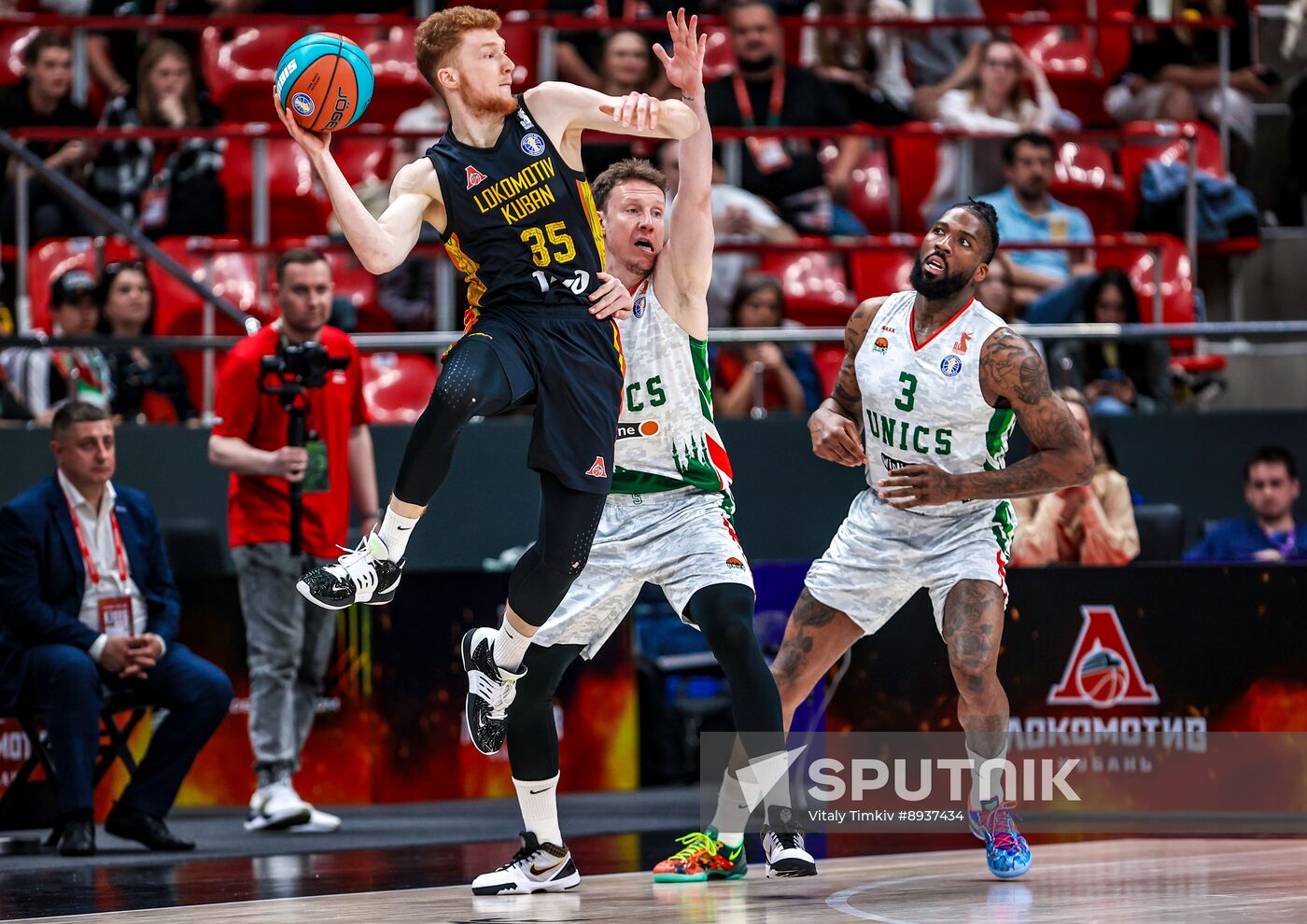 Russia Basketball United League Lokomotiv-Kuban - UNICS