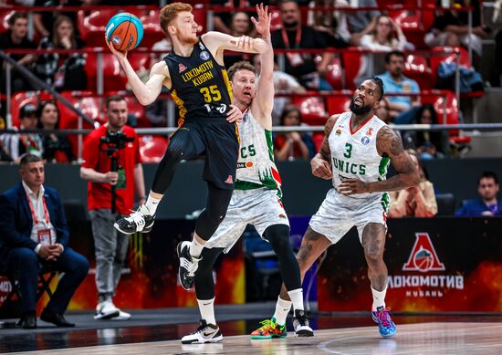 Russia Basketball United League Lokomotiv-Kuban - UNICS