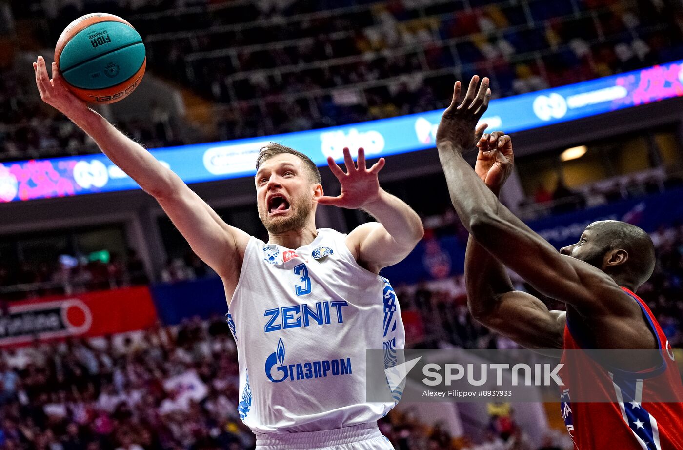 Russia Basketball United League CSKA - Zenit