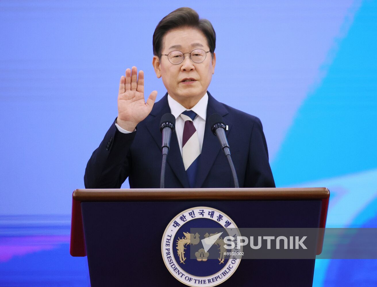 South Korea President Inauguration