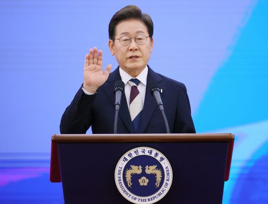 South Korea President Inauguration