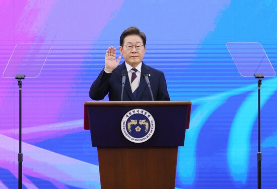 South Korea President Inauguration