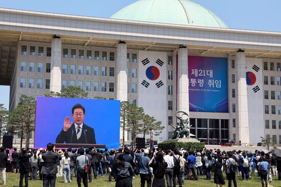 South Korea President Inauguration