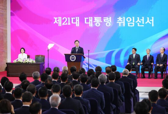 South Korea President Inauguration