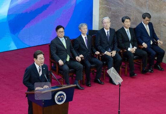 South Korea President Inauguration