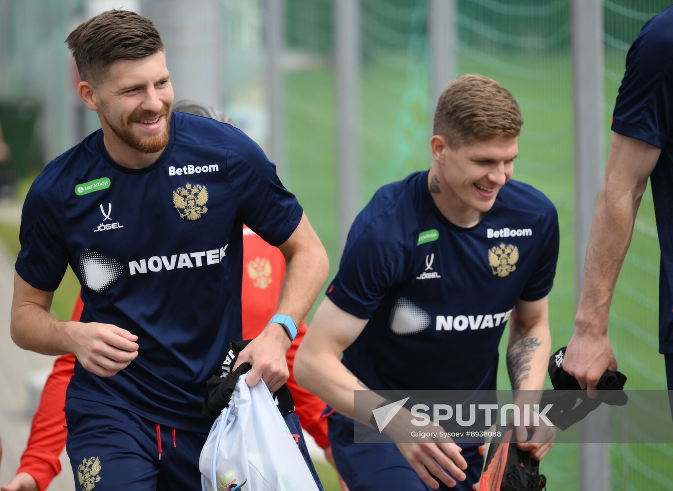 Russia Soccer Friendly Russia Training