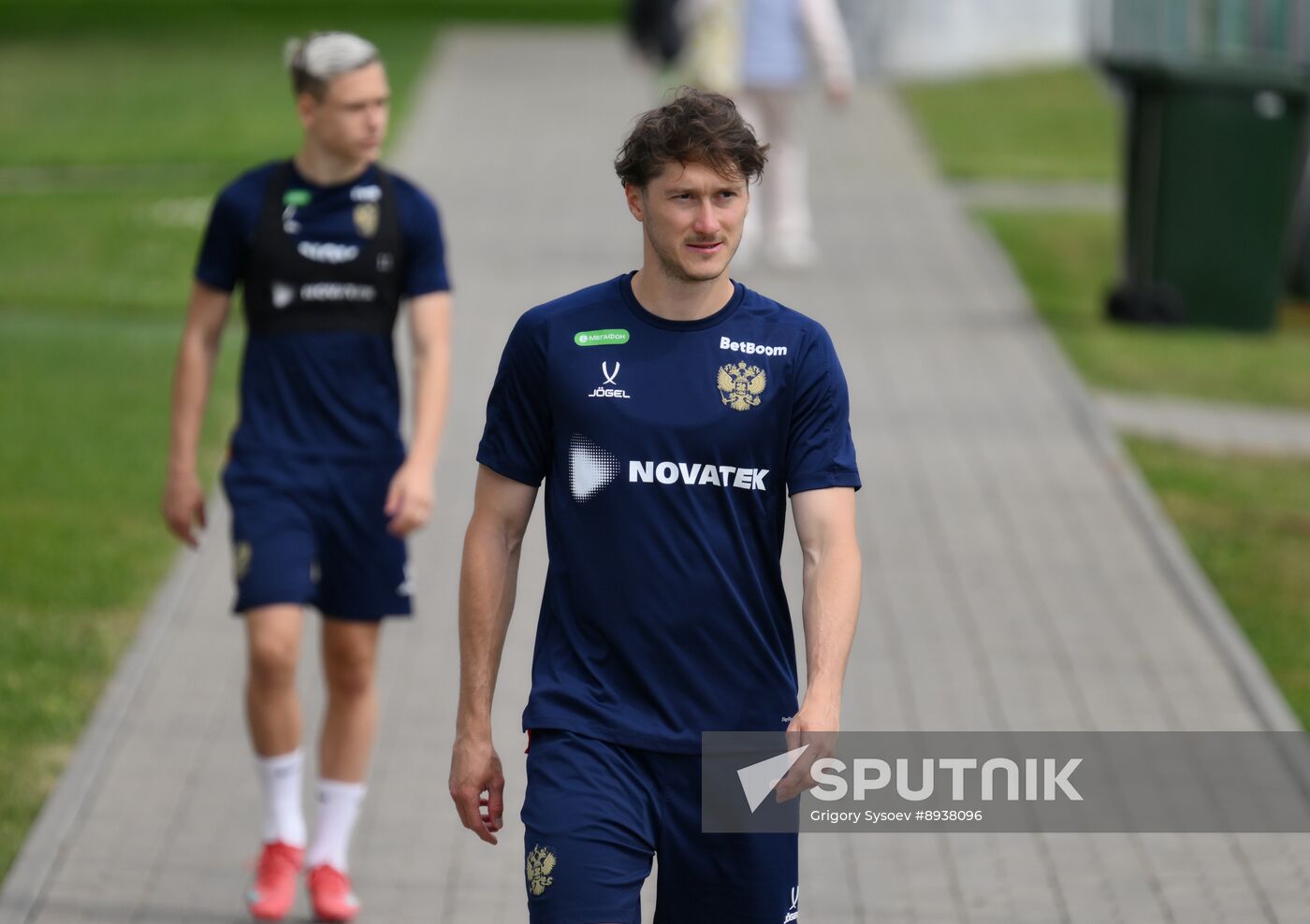 Russia Soccer Friendly Russia Training