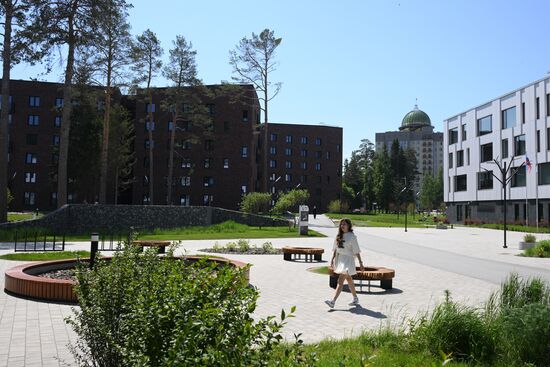 Russia Education NSU Campus Construction