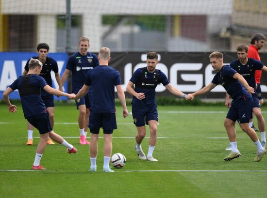 Russia Soccer Friendly Russia Training