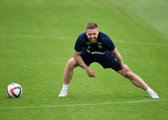 Russia Soccer Friendly Russia Training