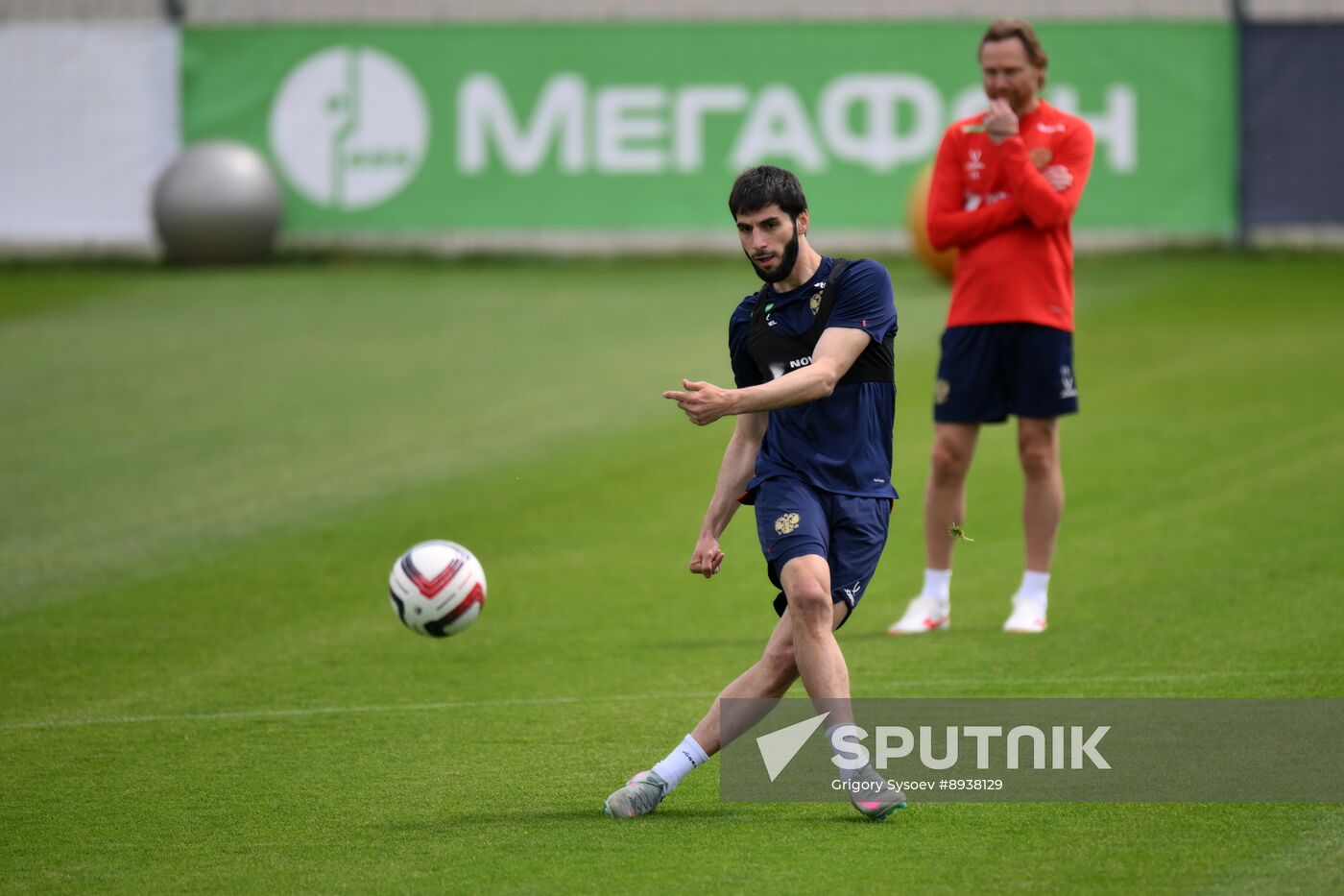Russia Soccer Friendly Russia Training