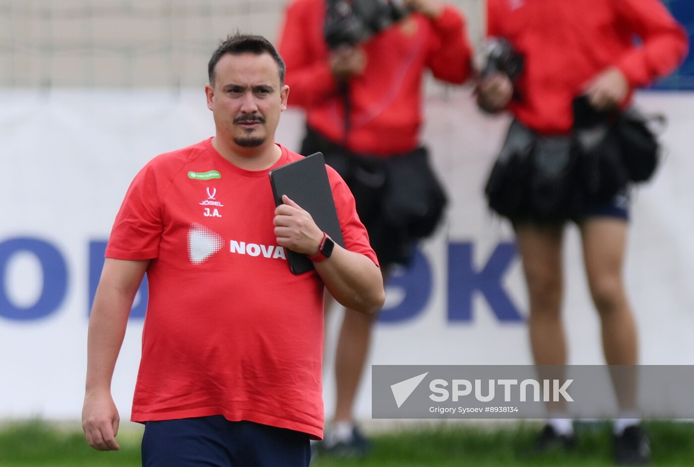Russia Soccer Friendly Russia Training