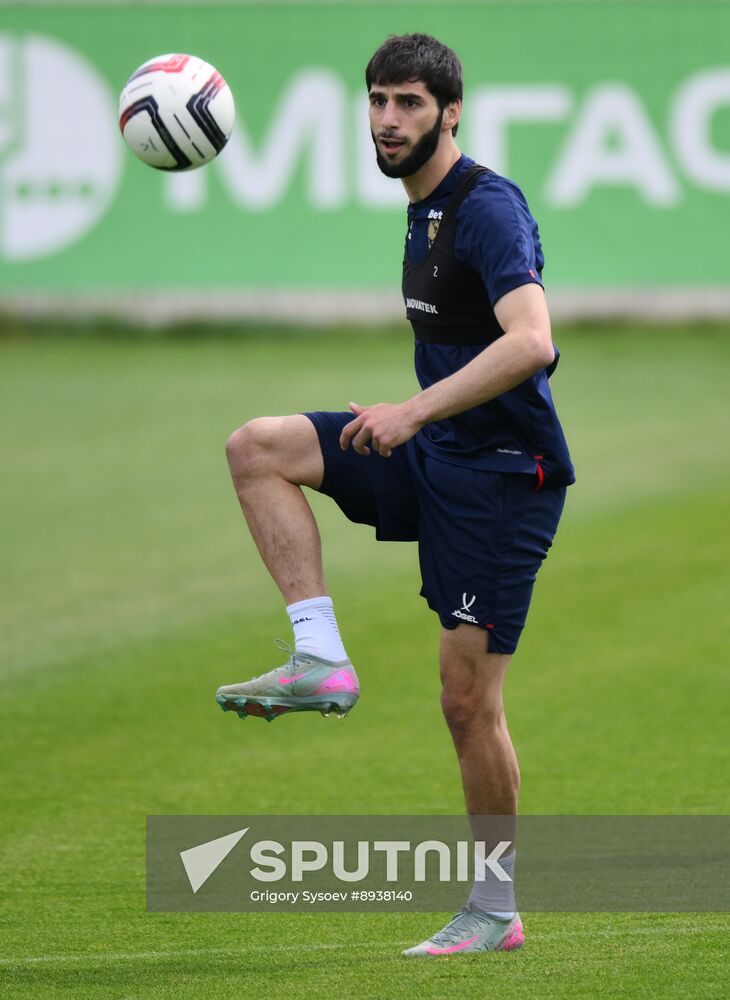 Russia Soccer Friendly Russia Training