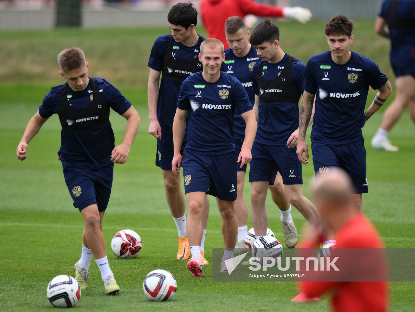 Russia Soccer Friendly Russia Training