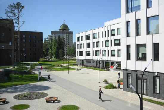Russia Education NSU Campus Construction