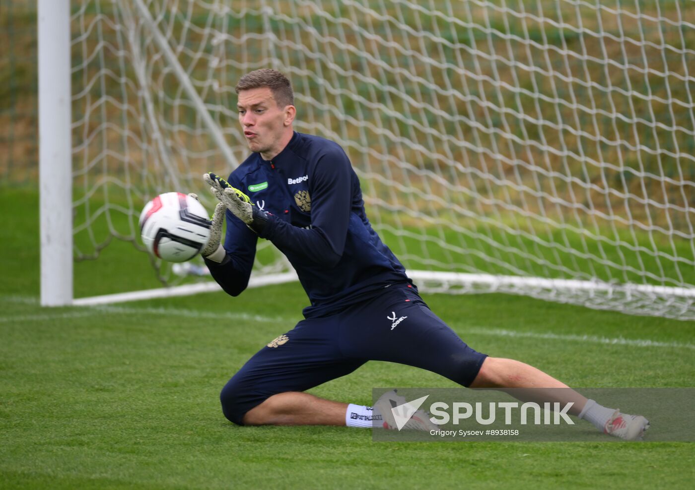 Russia Soccer Friendly Russia Training