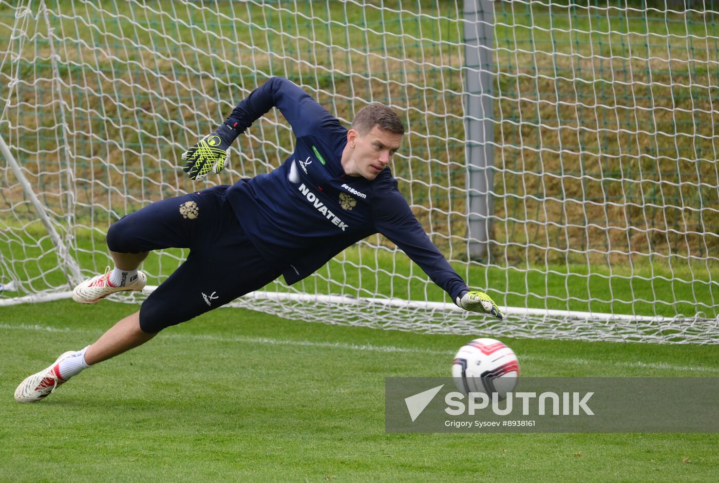 Russia Soccer Friendly Russia Training