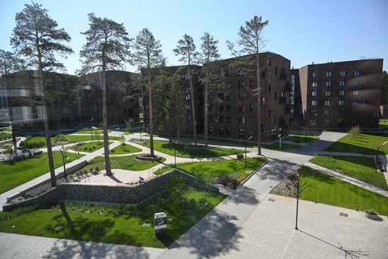 Russia Education NSU Campus Construction