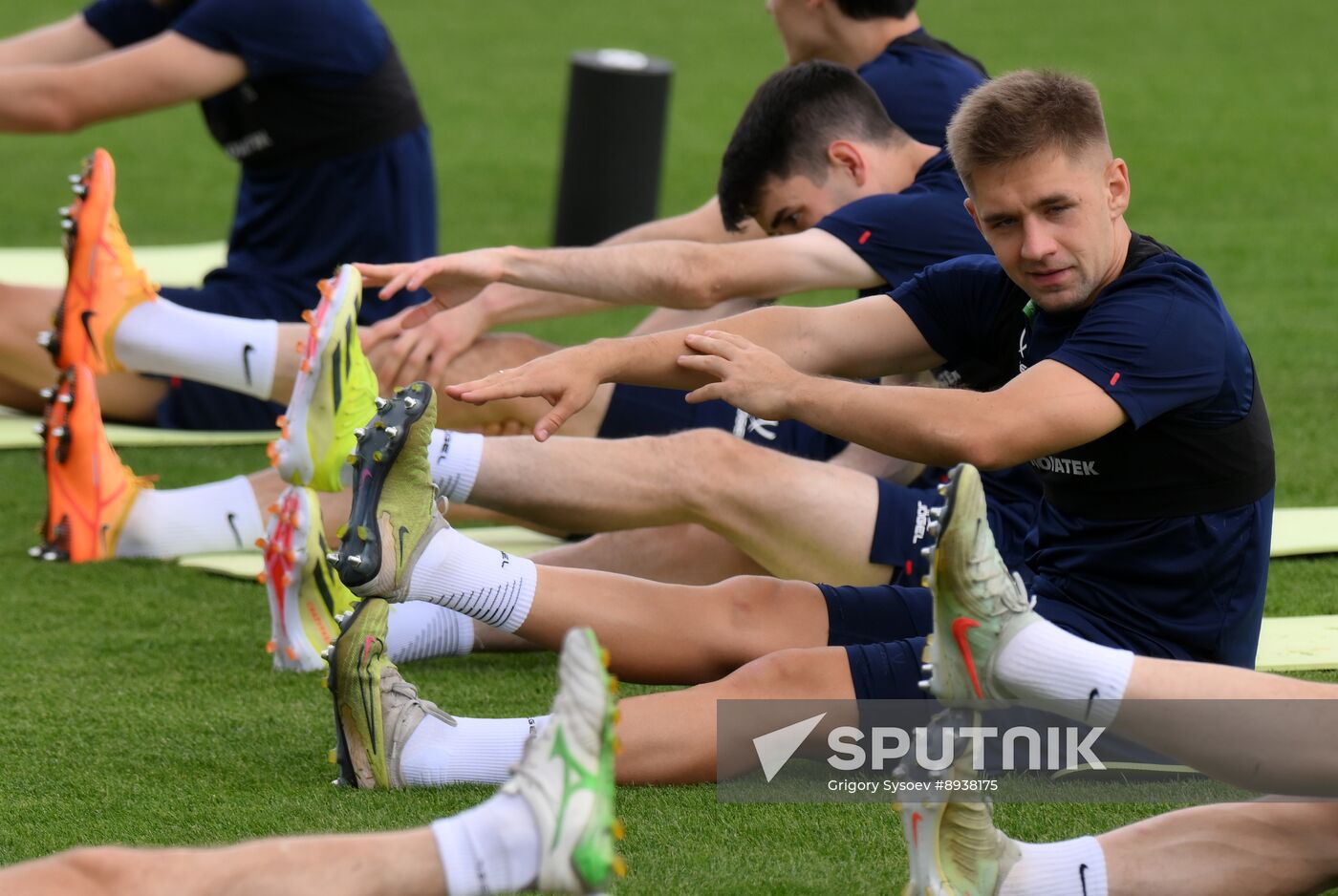 Russia Soccer Friendly Russia Training