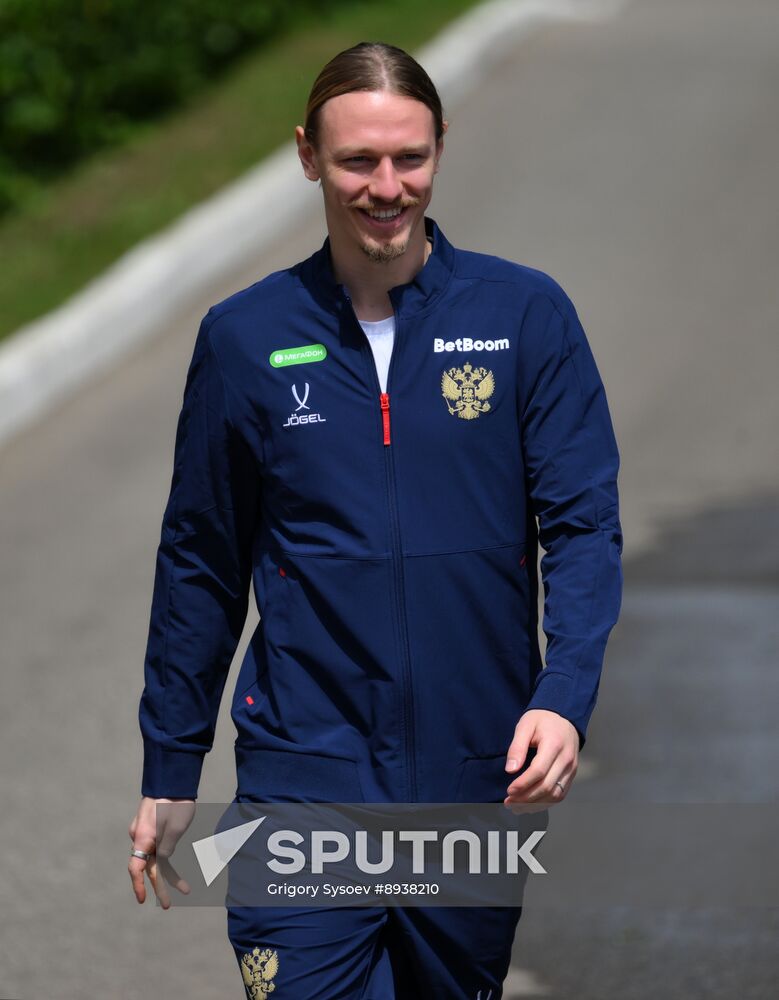 Russia Soccer Friendly Russia Training