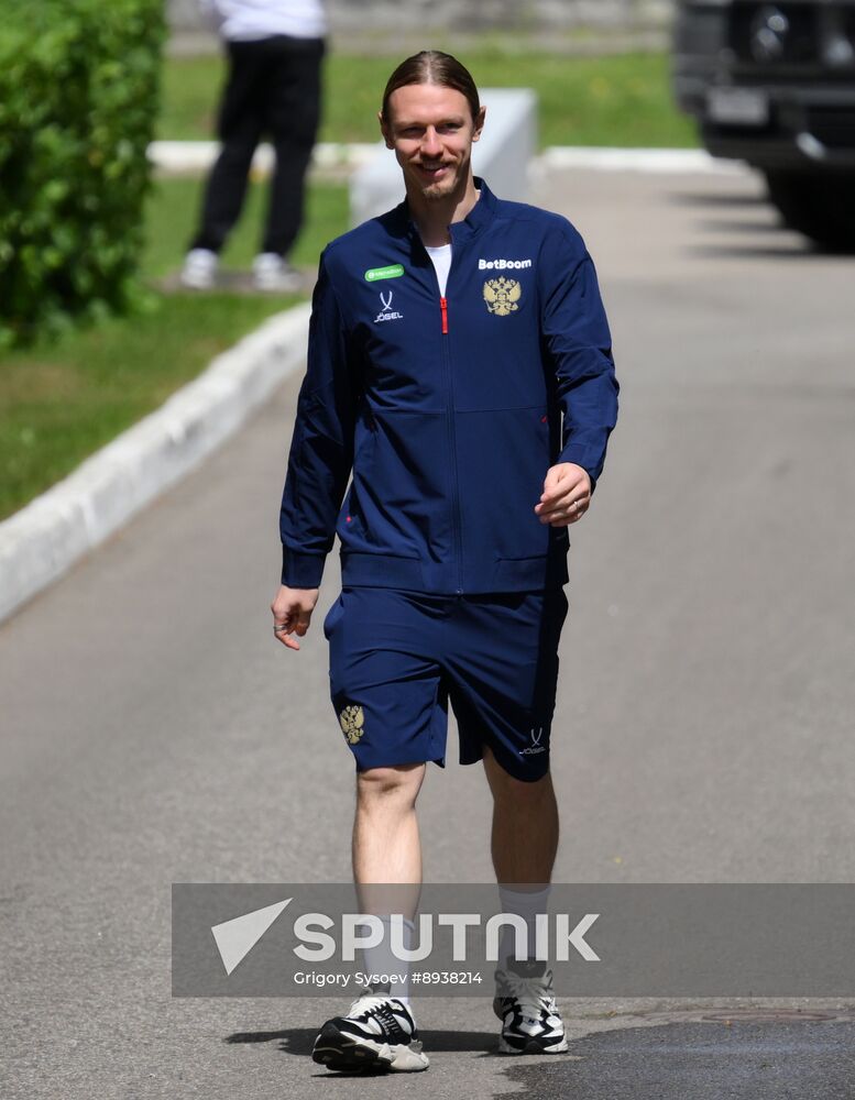 Russia Soccer Friendly Russia Training