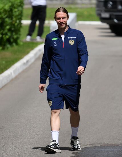 Russia Soccer Friendly Russia Training