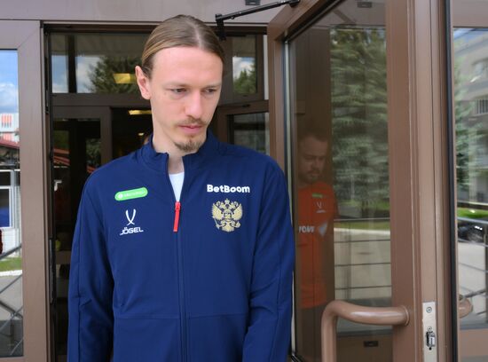 Russia Soccer Friendly Russia Training