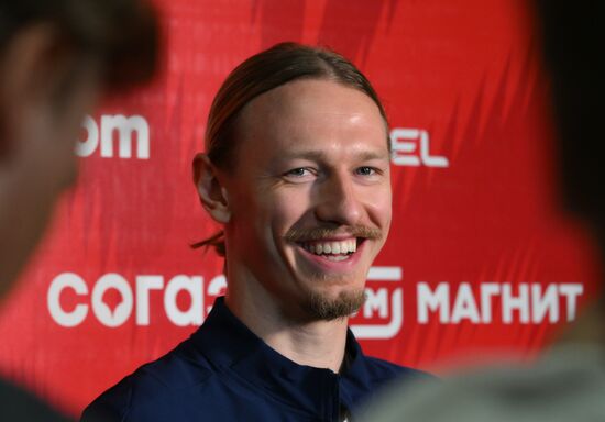 Russia Soccer Friendly Russia Training