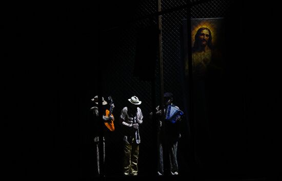 Russia Chekhov Theatre Festival No One Writes to Colonel