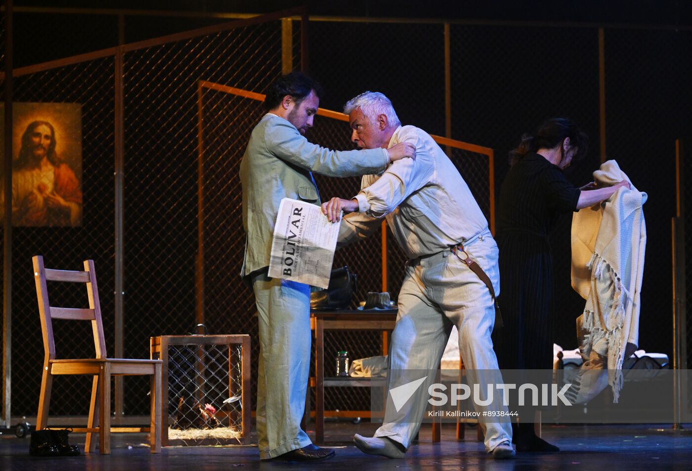 Russia Chekhov Theatre Festival No One Writes to Colonel