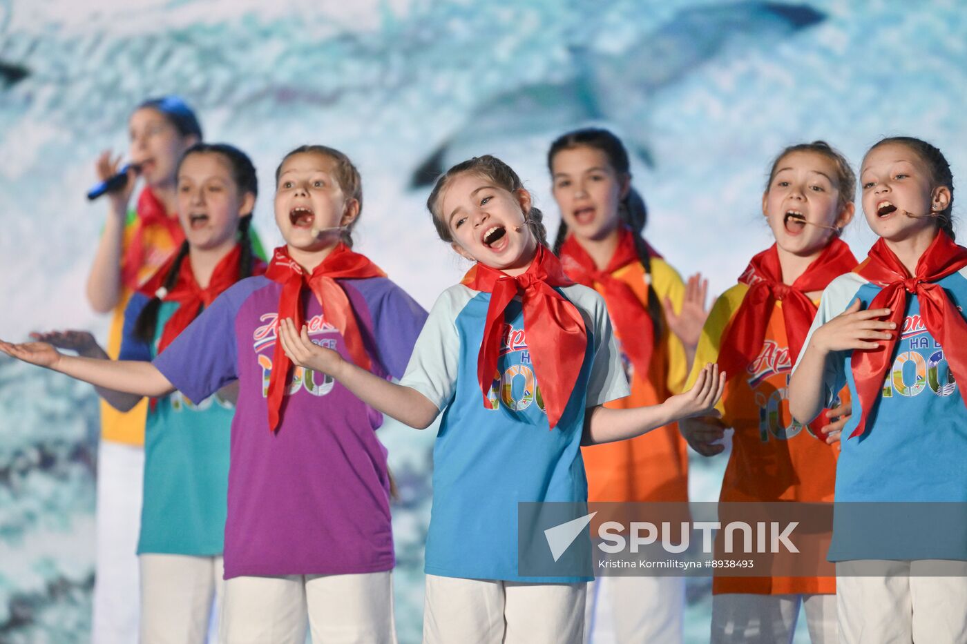 Russia Artek Children's Centre Centenary Concert