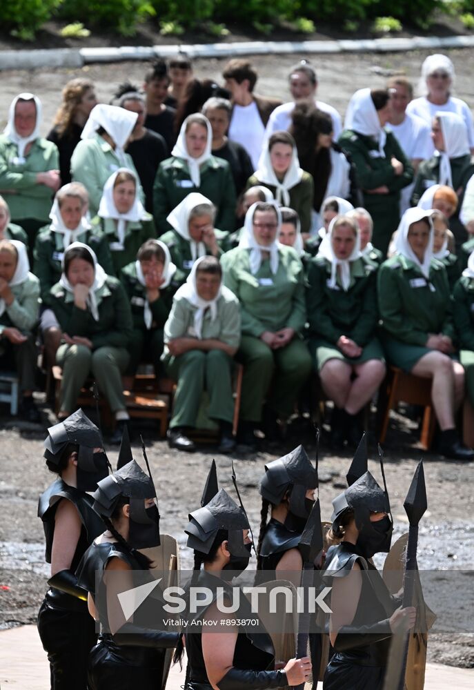 Russia Women Penal Colony Theatrical Performance